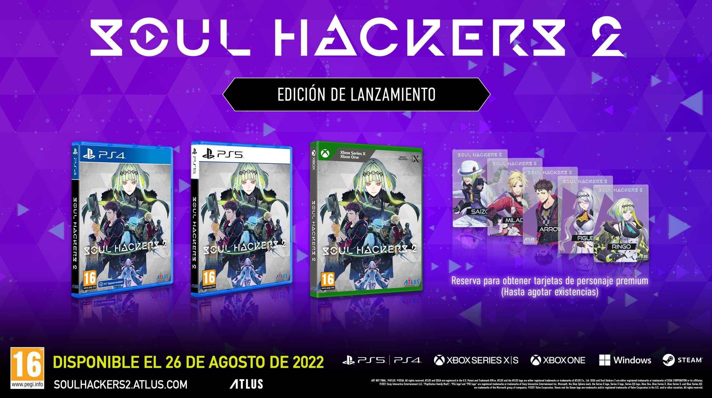 Soul Hackers 2 PS4 - [PAL ESP] - Nuevo
