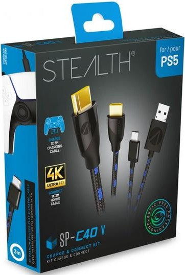 Stealth Hd-50 2m - Cable Hdmi De Alta Velocidad Con Ethernet Para PS5
