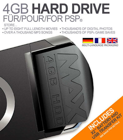 Tarjeta De Memoria Datel 4gb Hard Drive ( PSP - )