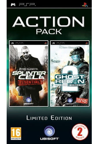 Pack Splinter Cell + Ghost Recon Aw 2 PSP - [PAL ESP] - Nuevo