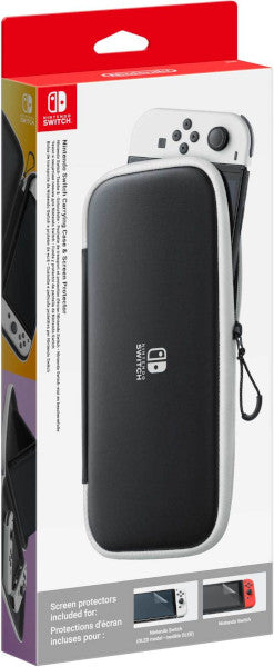 Boîtier OLED Nintendo Switch + 2 protecteurs d'écran