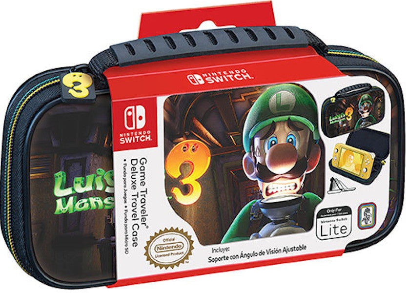Funda Game Traveler Deluxe Case Luigi'S Mansion 3 ( NINTENDO SWITCH - ) - Edición limitada