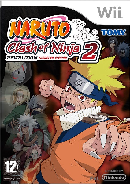 Naruto Clash Of Ninja Revolution WII - [PAL ESP] - Nuevo