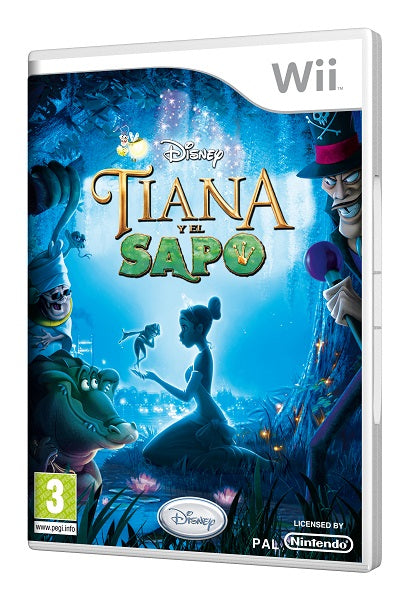Tiana Y El Sapo WII - PAL ESP - Nuevo