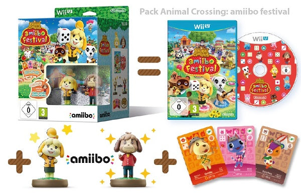 Animal Crossing: Amiibo Festival WII - U PAL ESP - Nuevo