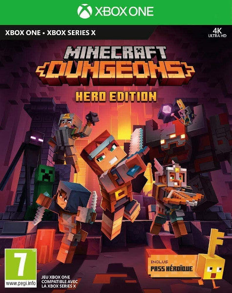 Minecraft Dungeons Hero Edition XBOX - ONE PAL ESP - Nuevo