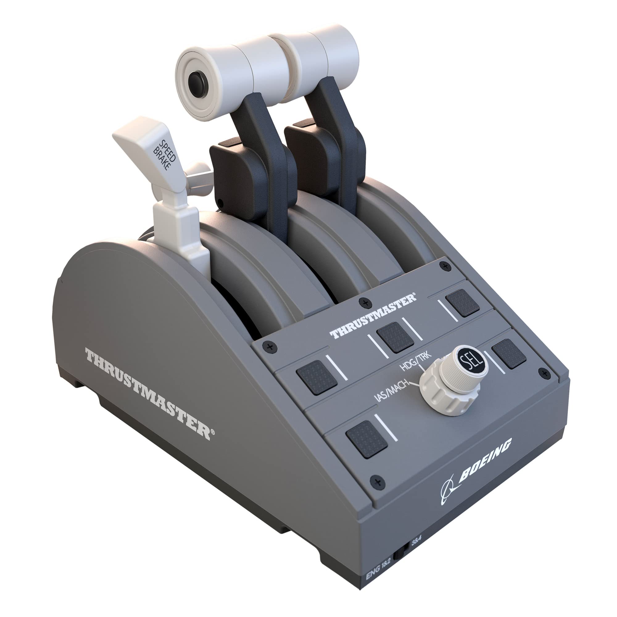 Thrustmaster Tca Quadrant Boeing Edition, RéPlica Del Cuadrante De AceleracióN - Con Licencia Oficial De Boeing, XBOX - y PC