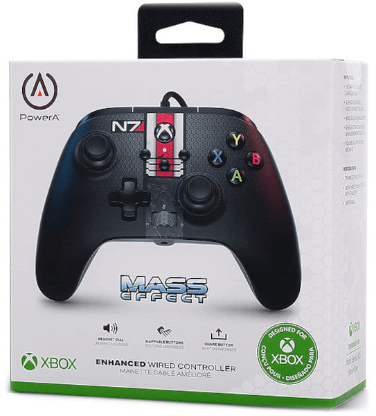Mando Power A Enhanced Mass Effect ( XBOX - One/PC/Xbox Series X) - Edición especial
