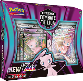 POKEMON JUEGO DE CARTAS COL. BARAJA COMBATE DE LIGA MEW VMAX (ESP)