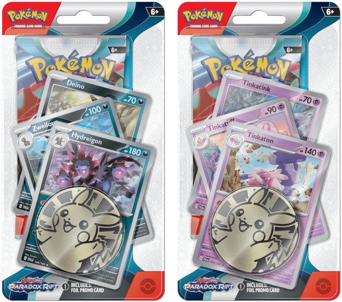 PokéMon Trading Card Game Scarlet Y Violet 04 Paradox Rift Premium Checklane