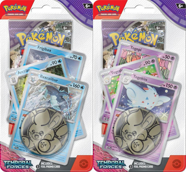 Pokemon Trading Card Game Premium Checklane Scarlet & Violet Temporal Forces (Eng)