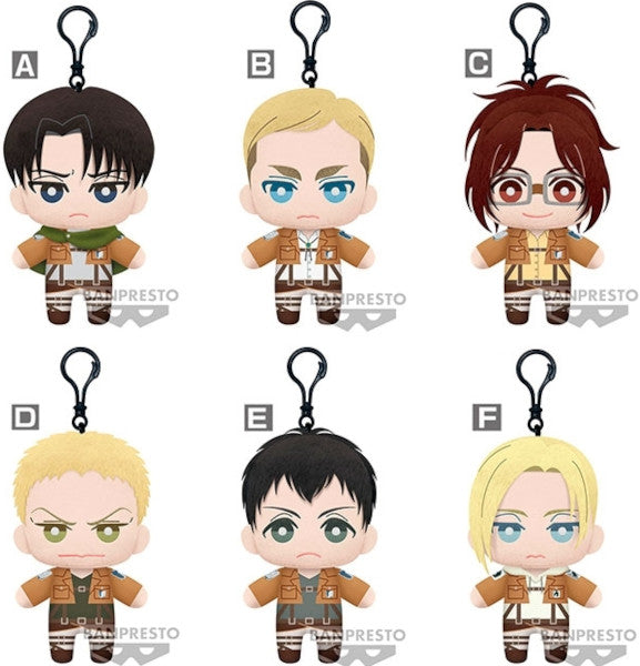 Banpresto Figura Attack On Titan - Tomonui Plush Assort Series 2 15cm Multicolor Bp19192