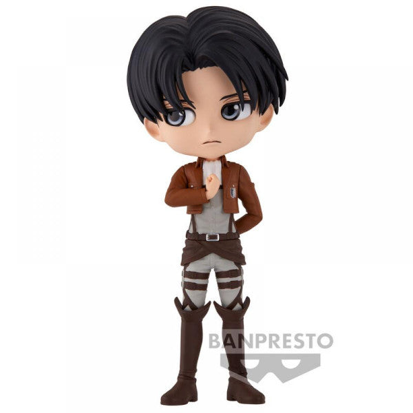 Banpresto Bp19778 Figura Q Posket Levi Attack On Titan Volumen 2, 14 Cm, Multicolor