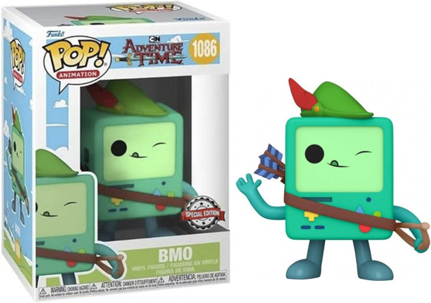 Funko Pop! Animation: At - Bmo With Bow - Adventure Time - Figura De Vinilo Coleccionable - Idea De Regalo- Mercancia Oficial - Juguetes Para NiñOs Y Adultos - Tv Fans