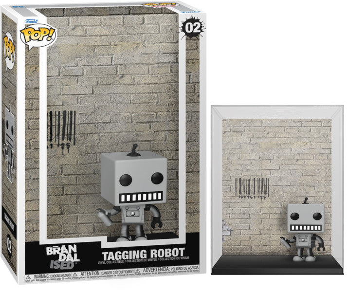 Funko Pop! Art Cover: Brandalised - Rbt With Case - Figura De Vinilo Coleccionable - Idea De Regalo- Mercancia Oficial - Juguetes Para NiñOs Y Adultos - MuñEco Para Coleccionistas Y ExposicióN