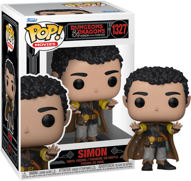 Funko Pop! Movies: Dungeons & Dragons - Simon - D&D - Figura De Vinilo Coleccionable - Idea De Regalo- Mercancia Oficial - Juguetes Para NiñOs Y Adultos - Video Games Fans