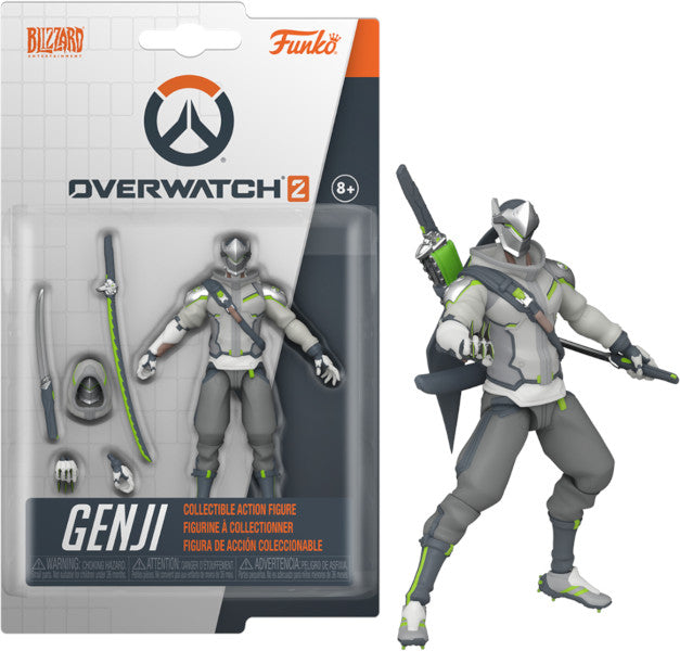 Funko Action Figure: Ow 2- Genji 3.75'' - Overwatch 2 - Juguete De ColeccióN - Idea De Regalo- Mercancia Oficial - Para Chicos, Chicas Y Adultos - Video Games Fans