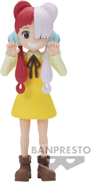 Banpresto, Figura De AccióN Uta NiñO One Piece Film Red, Dxf The Grandline Series 12 Cm, Multicolor Bp88303