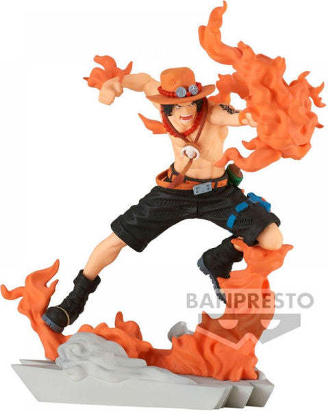 Banpresto Figura De AccióN Portgas D Ace One Piece, Senkozekkei 9cm Bp19492 Multicolor