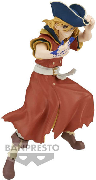 Banpresto Bp19787 Figura De AccióN Ryusui Nanami Ii Dr. Stone - Of Stone World, 16 Cm, Multicolor