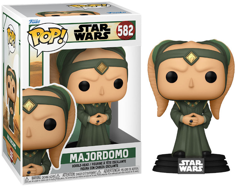Funko Pop! Star Wars: Bobf - Majordomo - Star Wars: The Book Of Boba Fett - Figura De Vinilo Coleccionable - Idea De Regalo- Mercancia Oficial - Juguetes Para NiñOs Y Adultos - Tv Fans