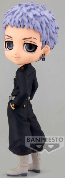Banpresto Figura Q Posket Takashi Mitsuya Tokyo Revengers 14cm Bp19452 Multicolor