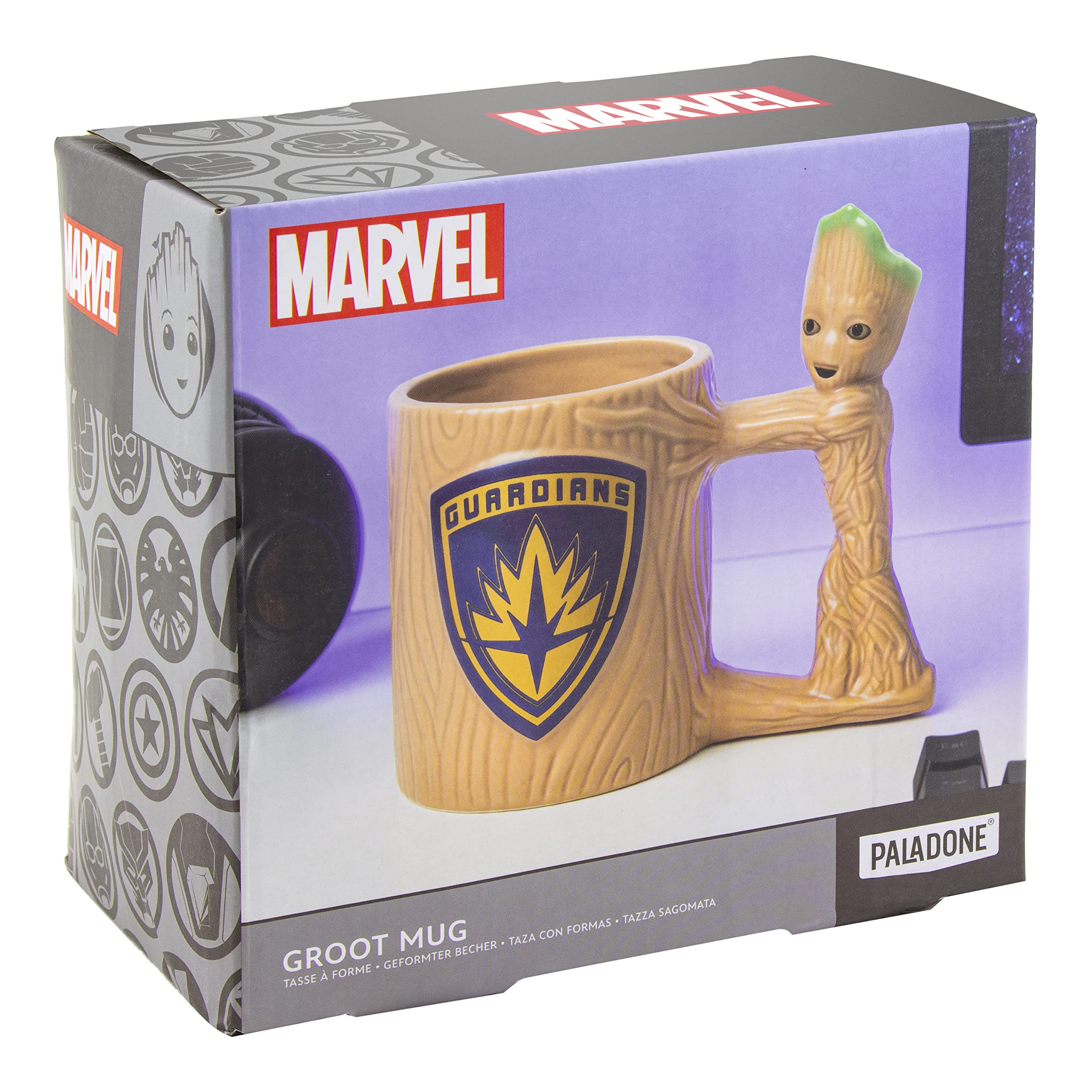 Paladone Gardiens de la Galaxie - Groot - Mug XL modèle 3D