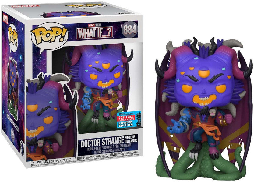 Funko Pop Marvel What If Doctor Strange Supreme Unleashed 55529