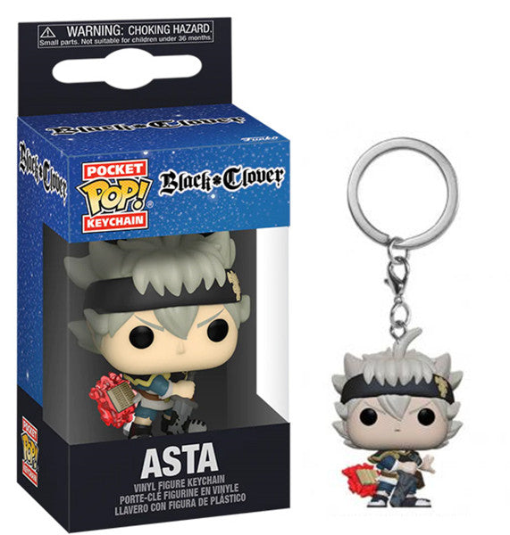 Llavero Funko Pop! Black Clover Asta - Minifigura Coleccionable (Merchandising)