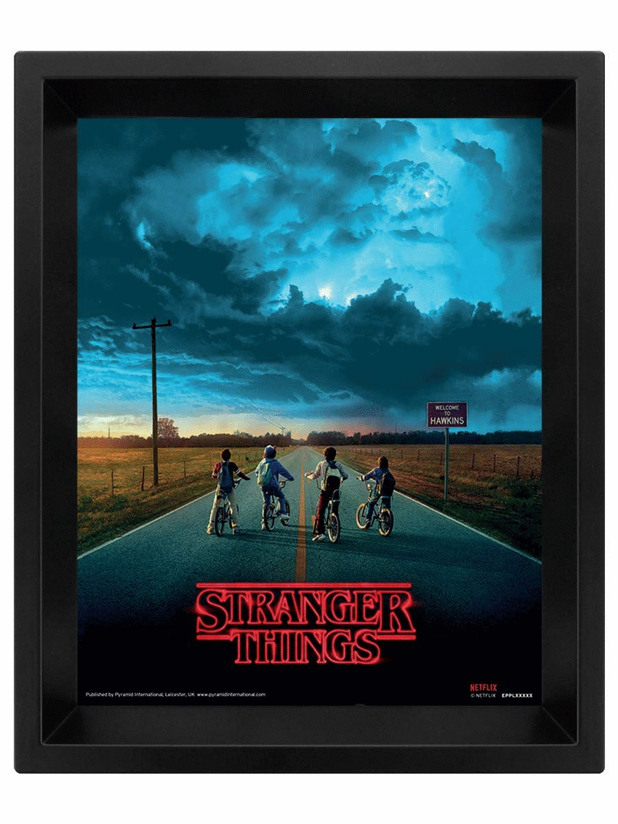 Funko Pop! - Stranger Things, Poster 3d Mind Flayer (Windows)