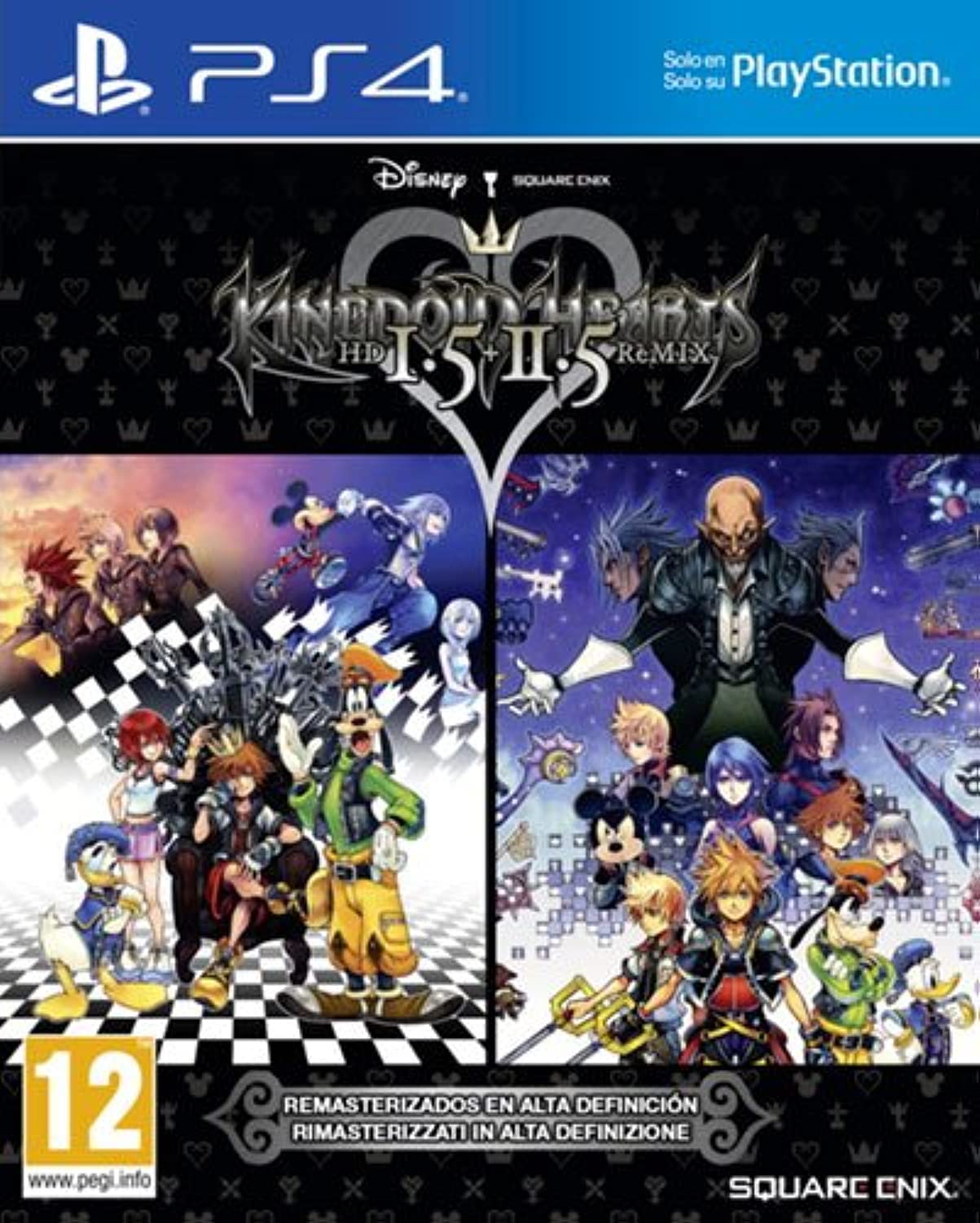 Kingdom Hearts Hd 1.5 + 2.5 Remix PS4 - [PAL ESP] - Nuevo