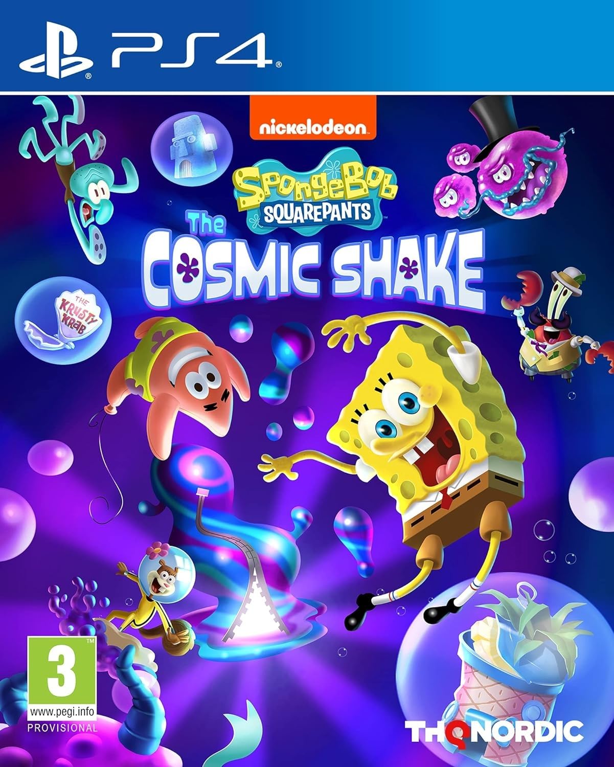 Bob Esponja Cosmic Shake PS4 - PAL ESP - Nuevo