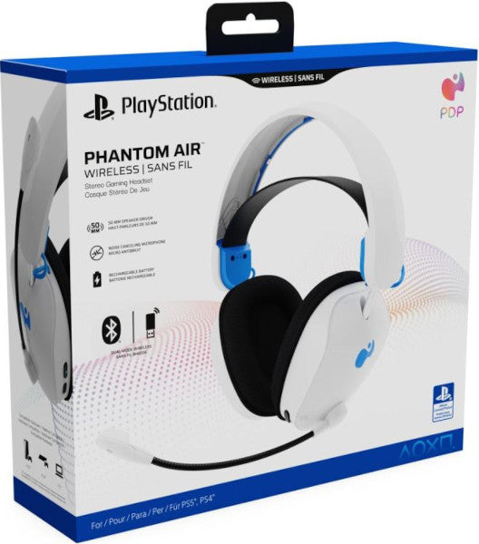 PDP PHANTOM WIRELESS HEADSET WHITE (BLANCO)