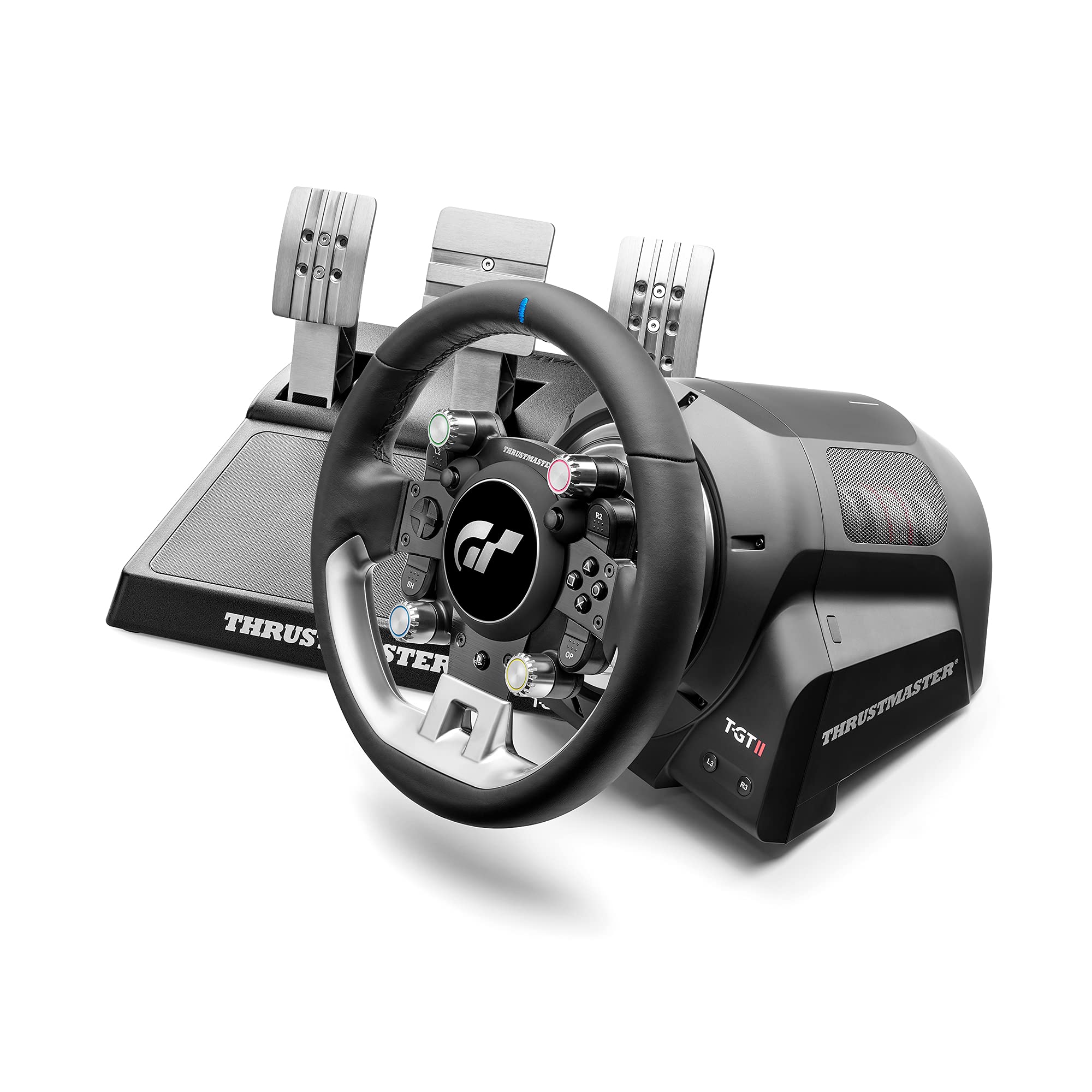 Thrustmaster T-Gt Ii Volante De Carreras Con Juego De 3 Pedales Y Force Feedbackorce Feedback - Playstation 5, Playstation 4, Pc