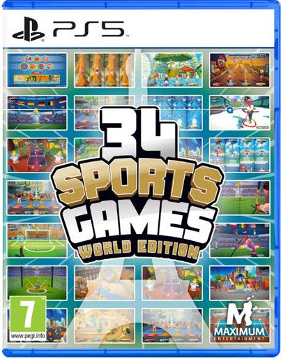 34 Sports Games - World Edition PS5 - PAL ESP - Nuevo
