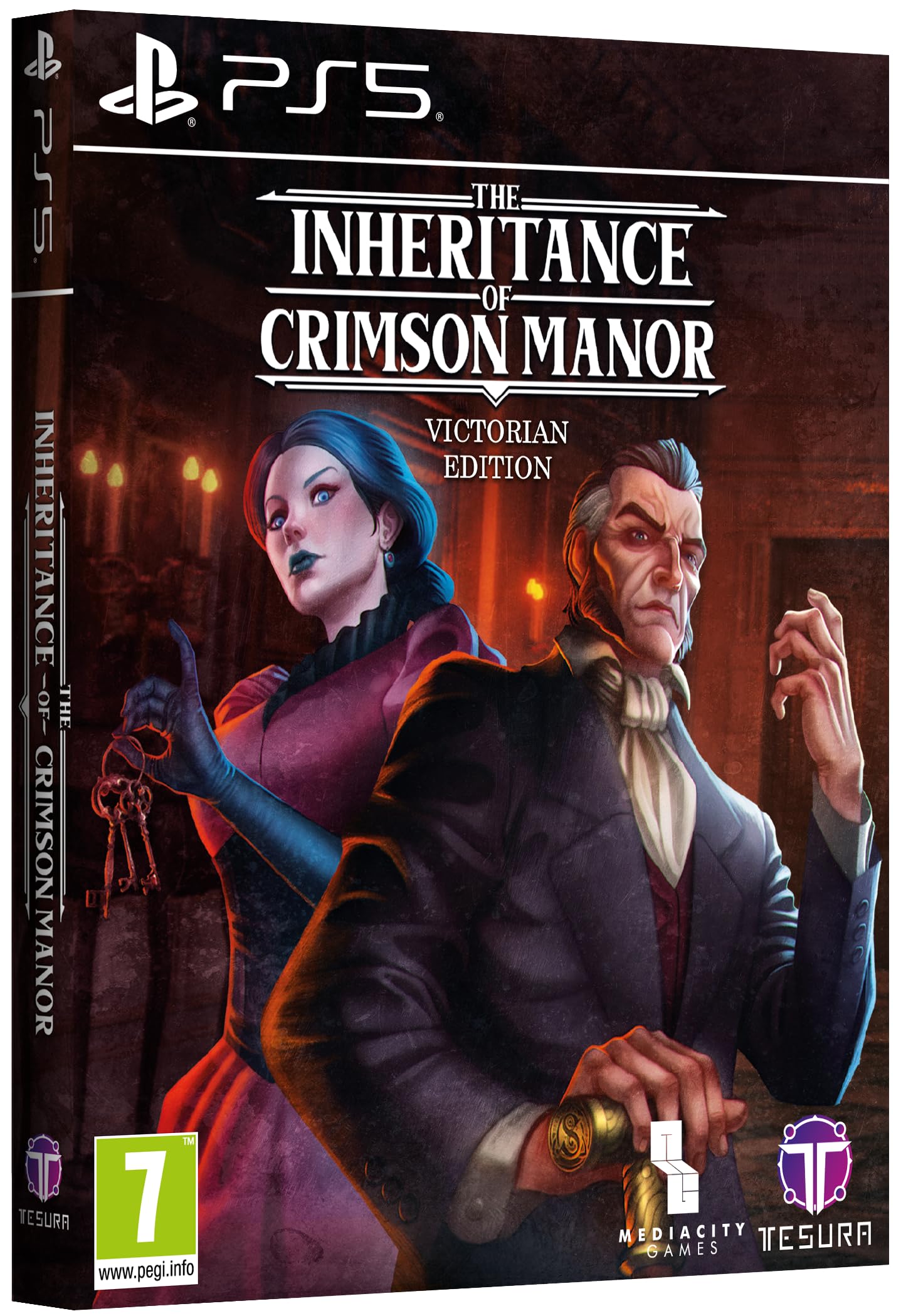 THE INHERITANCE OF CRIMSON MANOR - VICTORIAN EDITION
