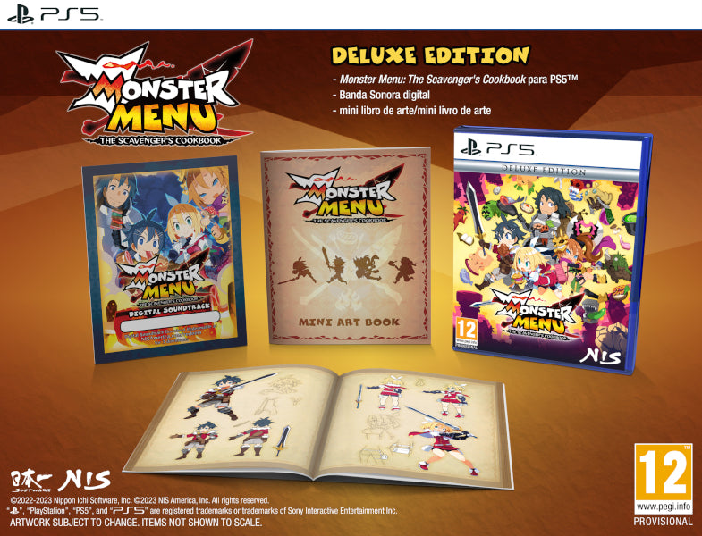 Monster Menu: The Scavenger'S Cookbook PS5 - [PAL ESP] - Nuevo - Deluxe Edition