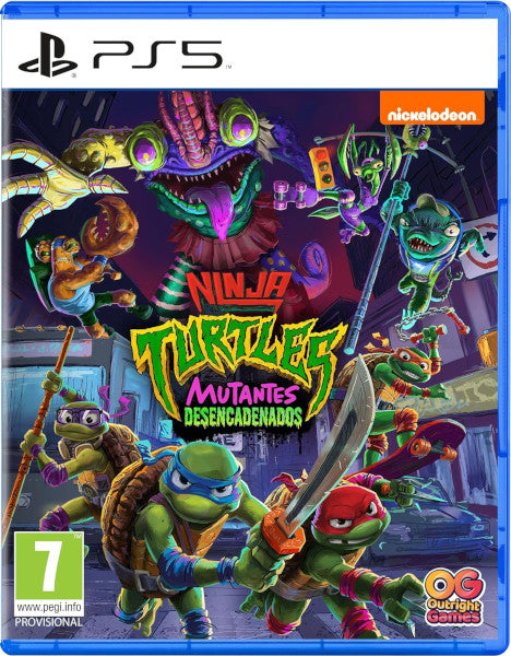 Teenage Mutant Ninja Turtles: Mutantes Desencadenados PS5 - [PAL ESP] - Nuevo
