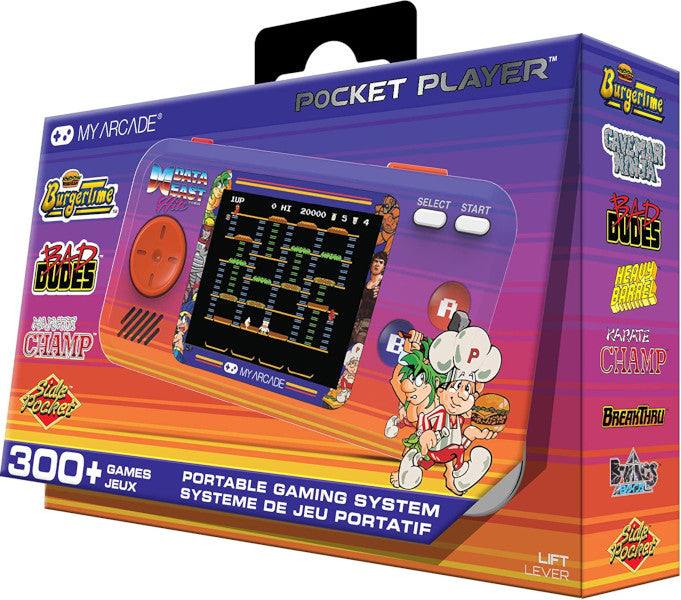 My Arcade Pocket Player - Data East Hits Edition, 308 Juegos