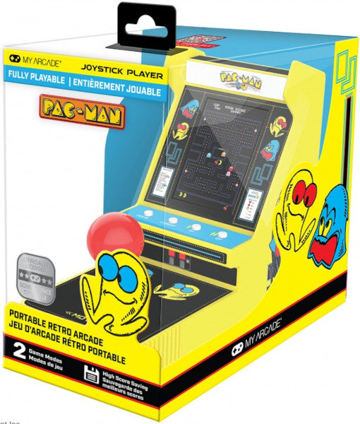 MY ARCADE JOYSTICK PLAYER PORTABLE RETRO ARCADE PACMAN