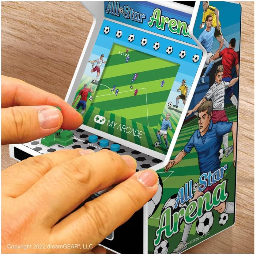 My Arcade Micro Jugador All-Star Arena Mini Cabina Retro, 307 Juegos En 1