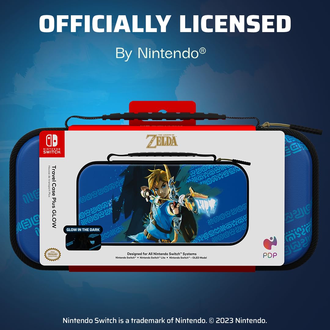 Fundas Y Almacenamiento Pdp Estuche De Viaje Plus Glow Link Hero ( NINTENDO SWITCH - )