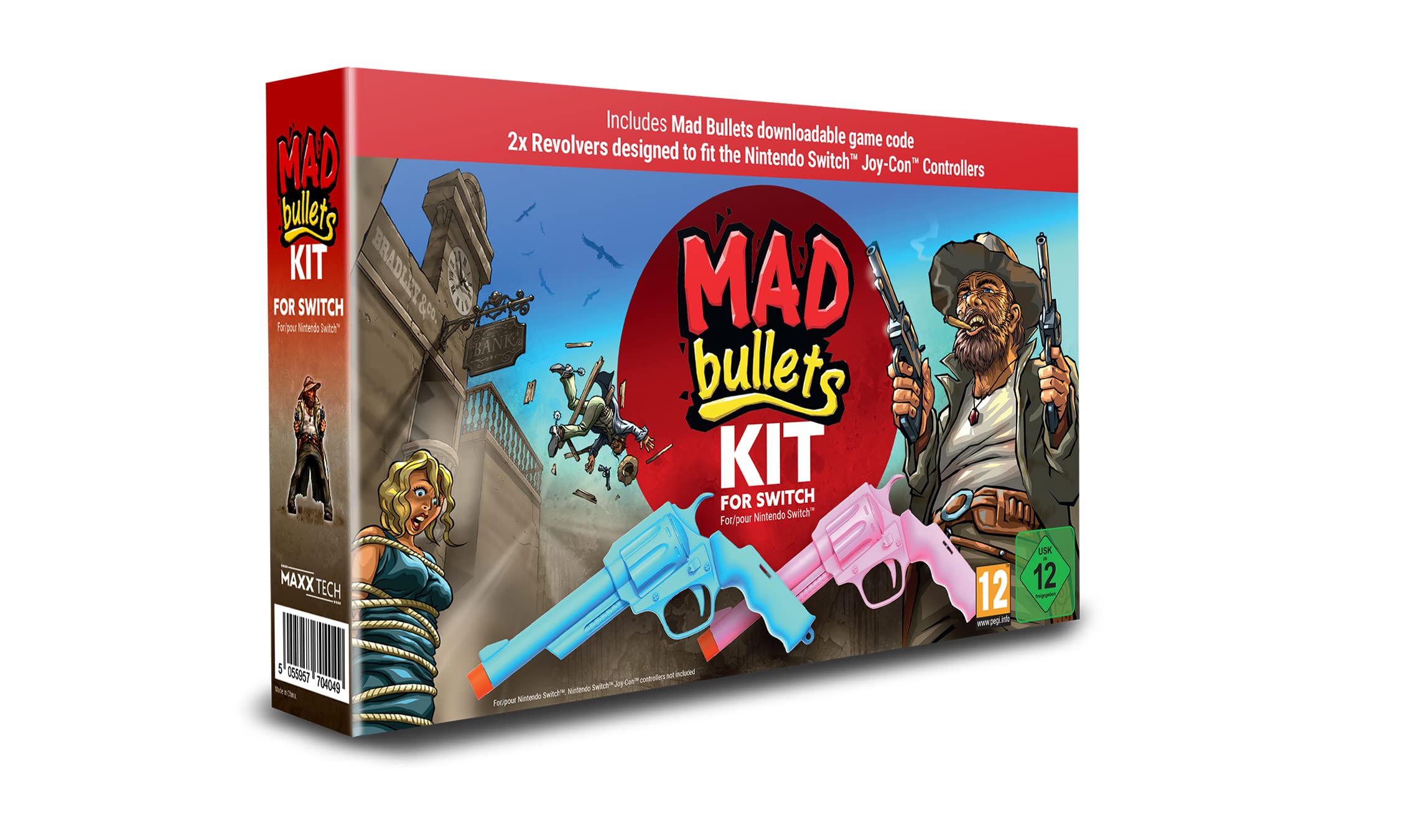 MAD BULLETS (CIAB) + KIT 2 REVOLVERS