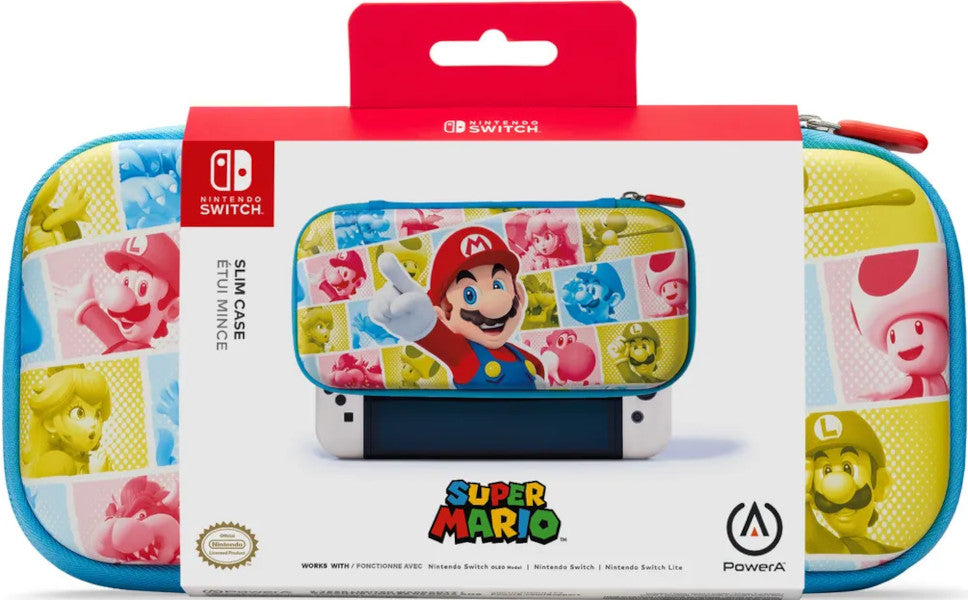 POWER A SLIM CASE PHOTO BOOTH SUPER MARIO