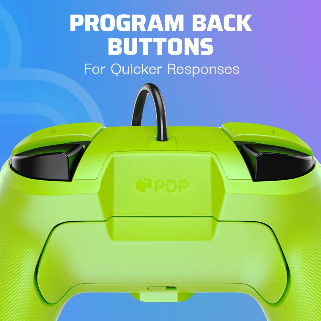 PDP Switch Rematch Manette filaire SUPER MARIO Sous licence officielle Nintendo - Boutons, sticks, déclencheurs et palettes personnalisables - Manettes ergonomiques
