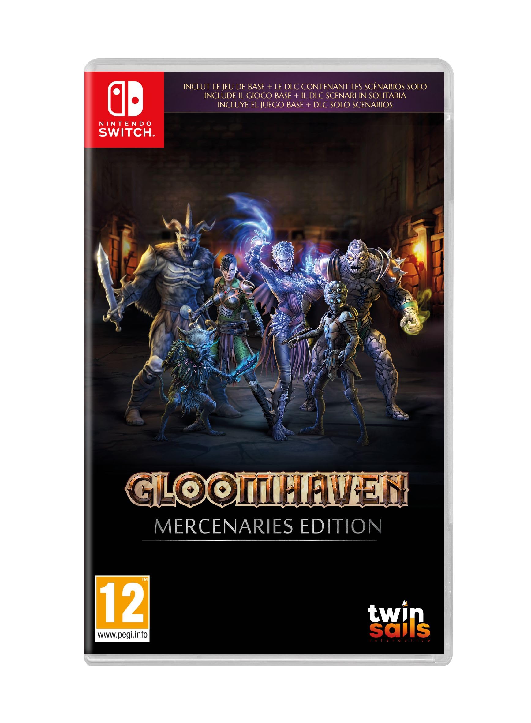 Gloomhaven: Mercenaries Edition - FRE/ITA/SPA