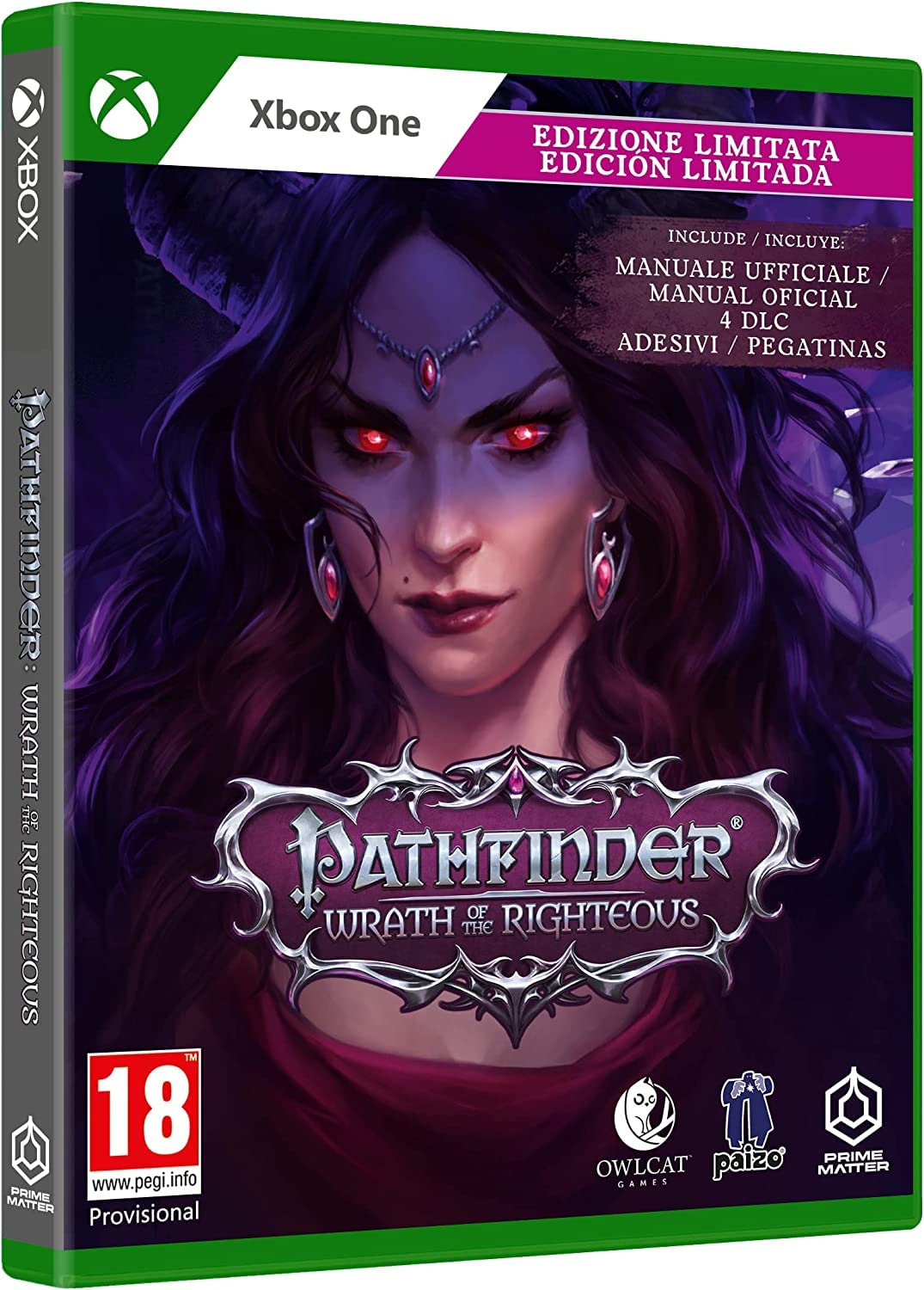 Pathfinder: Wrath Of The Righteous Limited Edition XBOX - ONE [PAL ESP] - Nuevo
