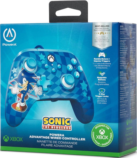 Mando Power A Advantage Sonic Style ( XBOX - SERIES X/Xbox One) - Edición especial