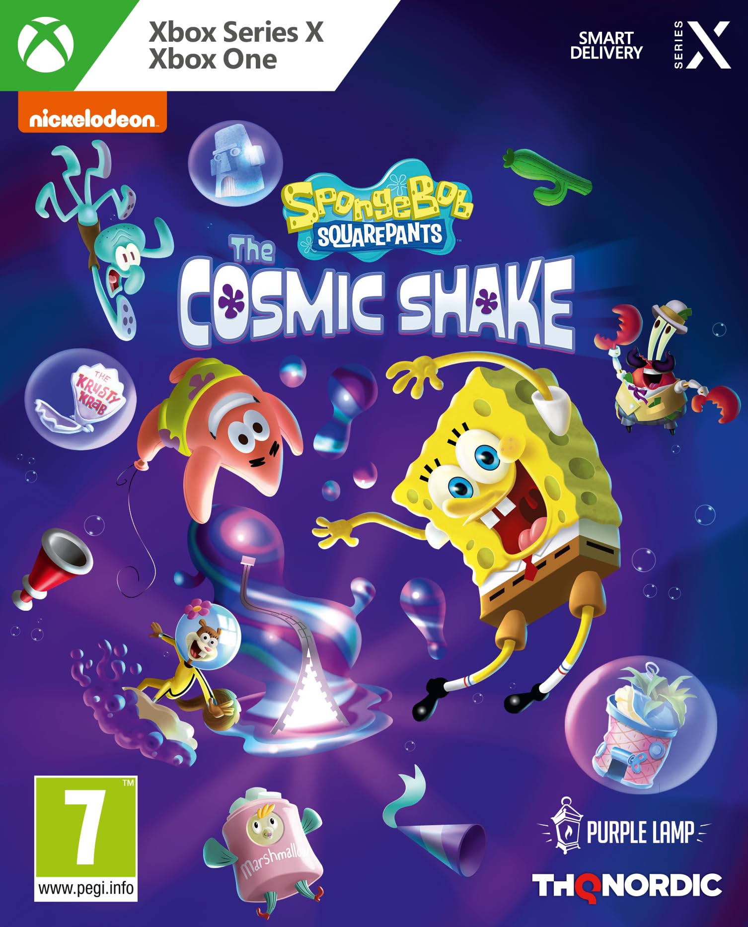 Bob Esponja Cosmic Shake XBOX - SERIES X PAL ESP - Nuevo