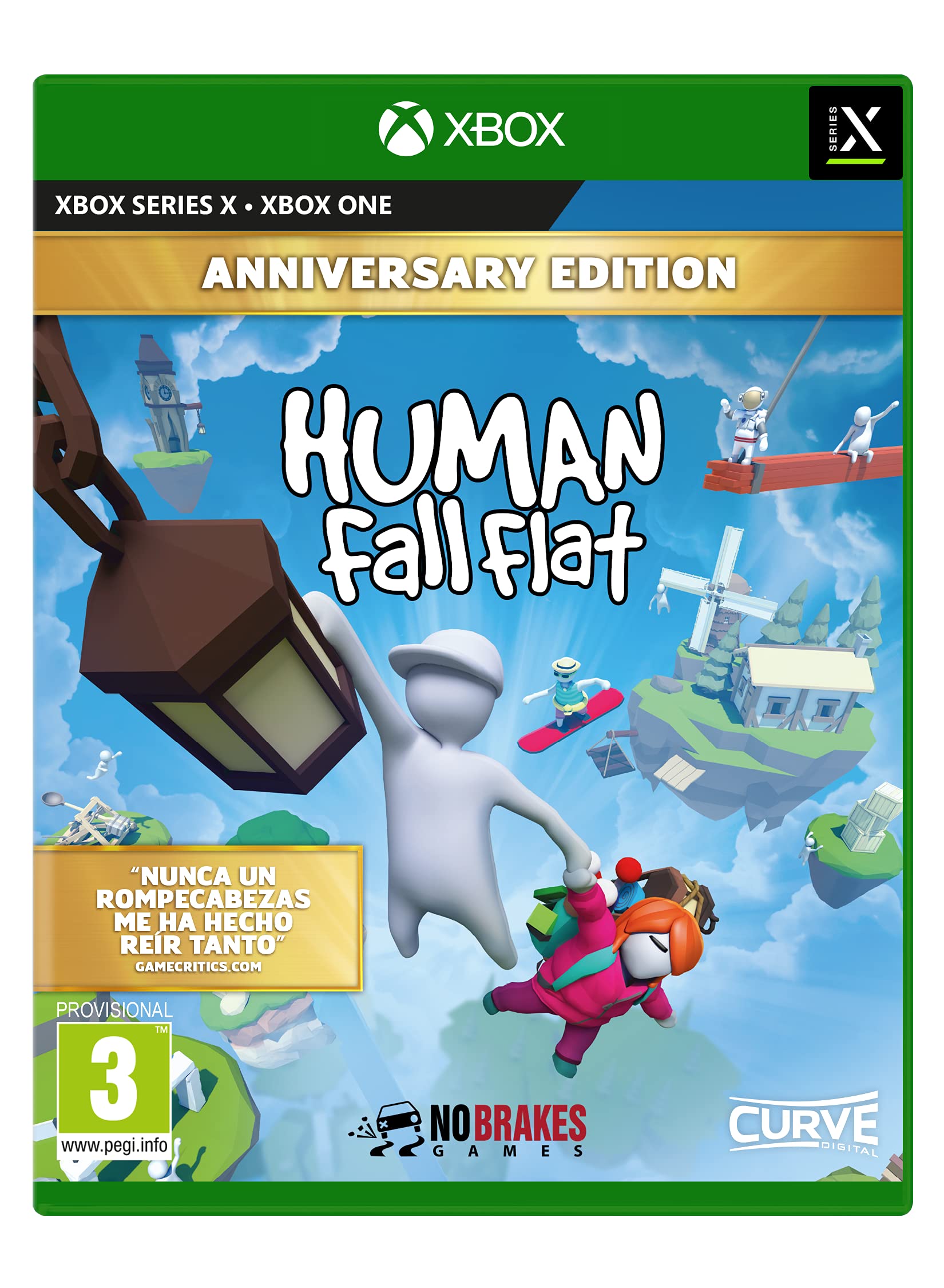 Human. Fall Flat - Anniversary Edition XBOX - SERIES X PAL ESP - Nuevo